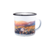 Smaltovaný hrnček Sunrisewolf